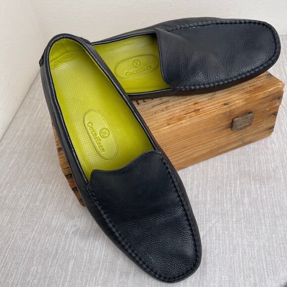 Cole Haan Black Leather Driving Loafers Men’s 13M Slip On Drivers Comfort main image 5